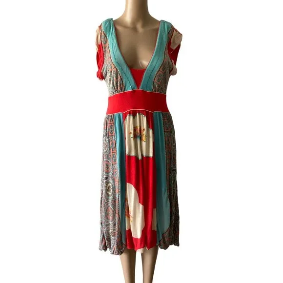 sachin and babi light blue dress Tanisha Embroidered Floral Strapless Maxi Dress main image 0